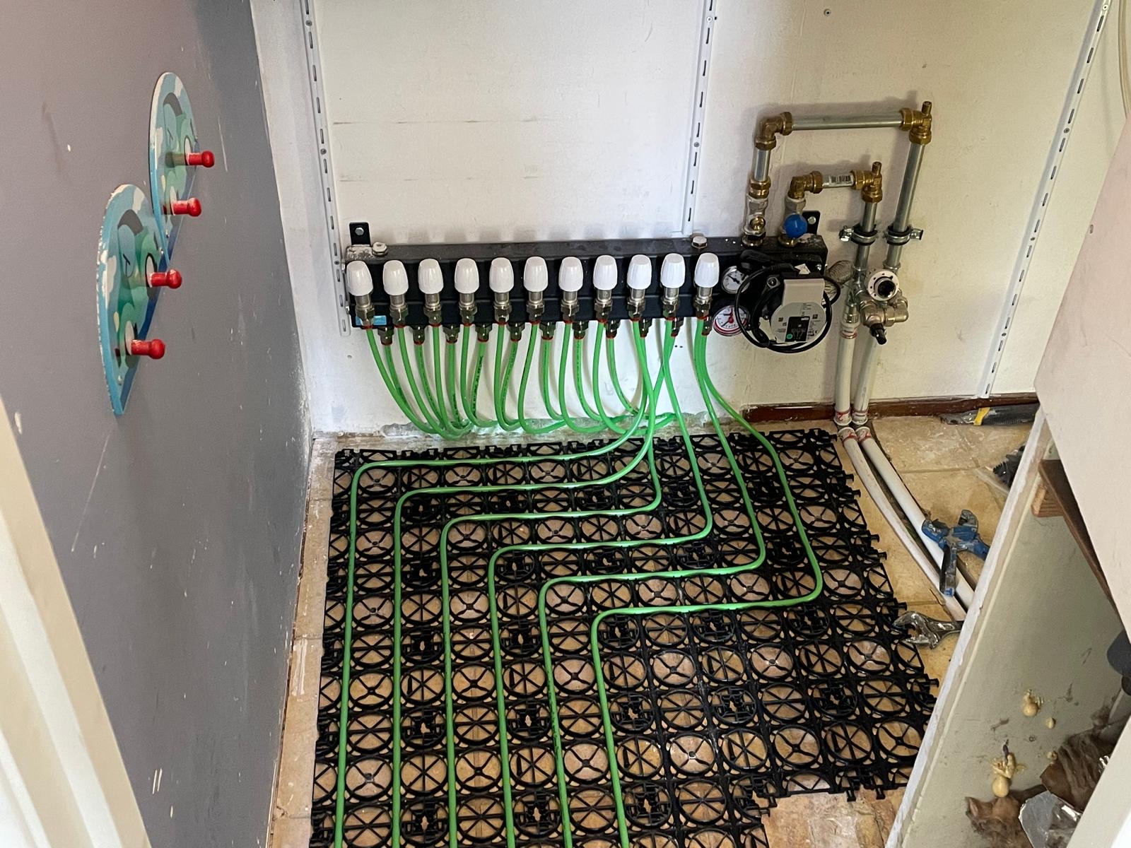 Vloerverwarming aanleggen